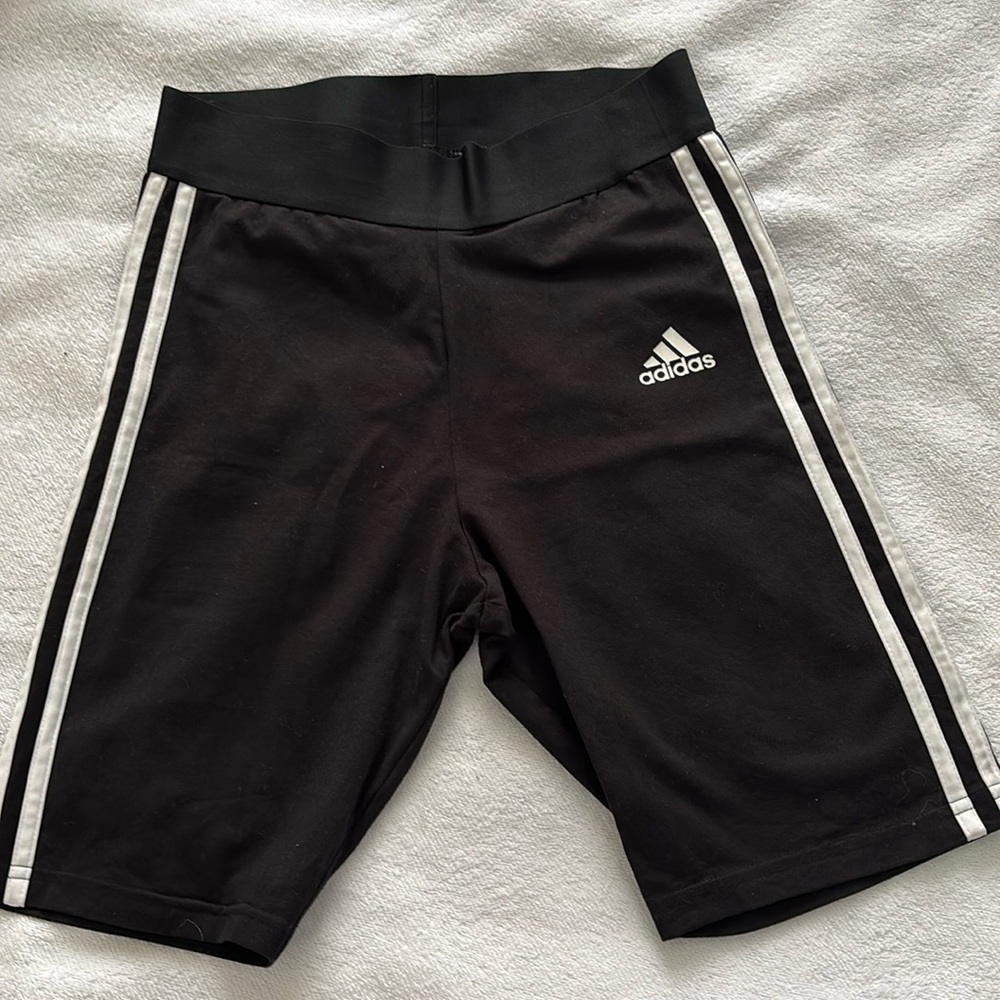 Adidas 3-Strip Athletic Long Shorts